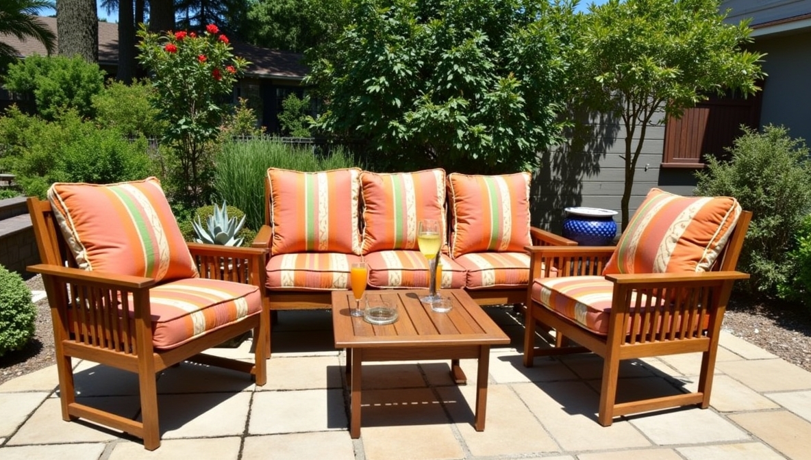 Complete patio set restoration by Zythorinphrel